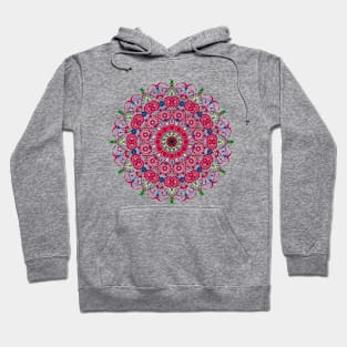 Mandala Arts Rose Retro Geometric Lover Hoodie